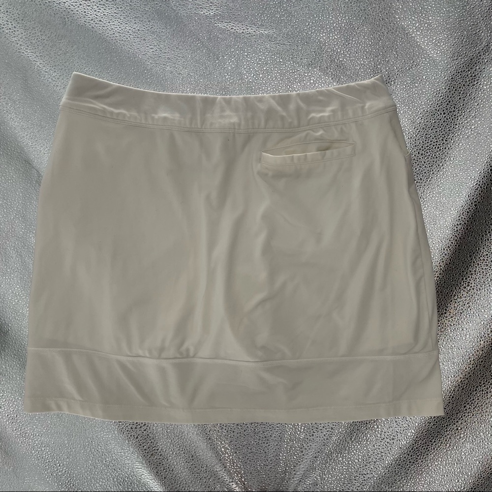 adidas Cream Athletic Skort - Picture 3 of 4